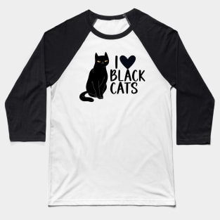 Black Cat Shirt, Cat Lover Shirt, Cat Lover Gift Baseball T-Shirt